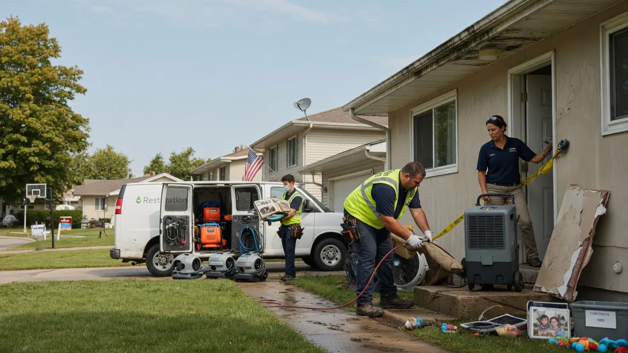 Water Damage Restoration in Okreek, SD near me